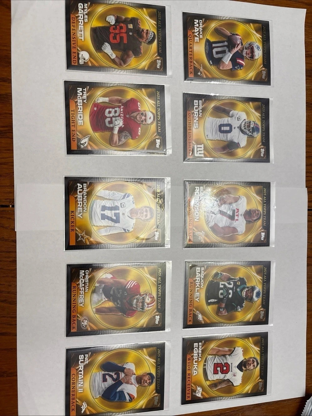 Topps 2025 Topps All Topps Team Trading Card lot - Picture 2 of 11